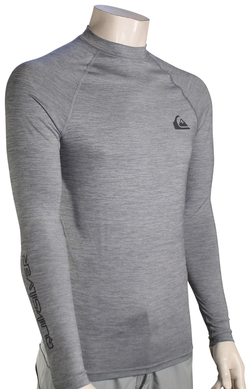 Quiksilver Everyday LS Rash Guard – Heather Grey – New