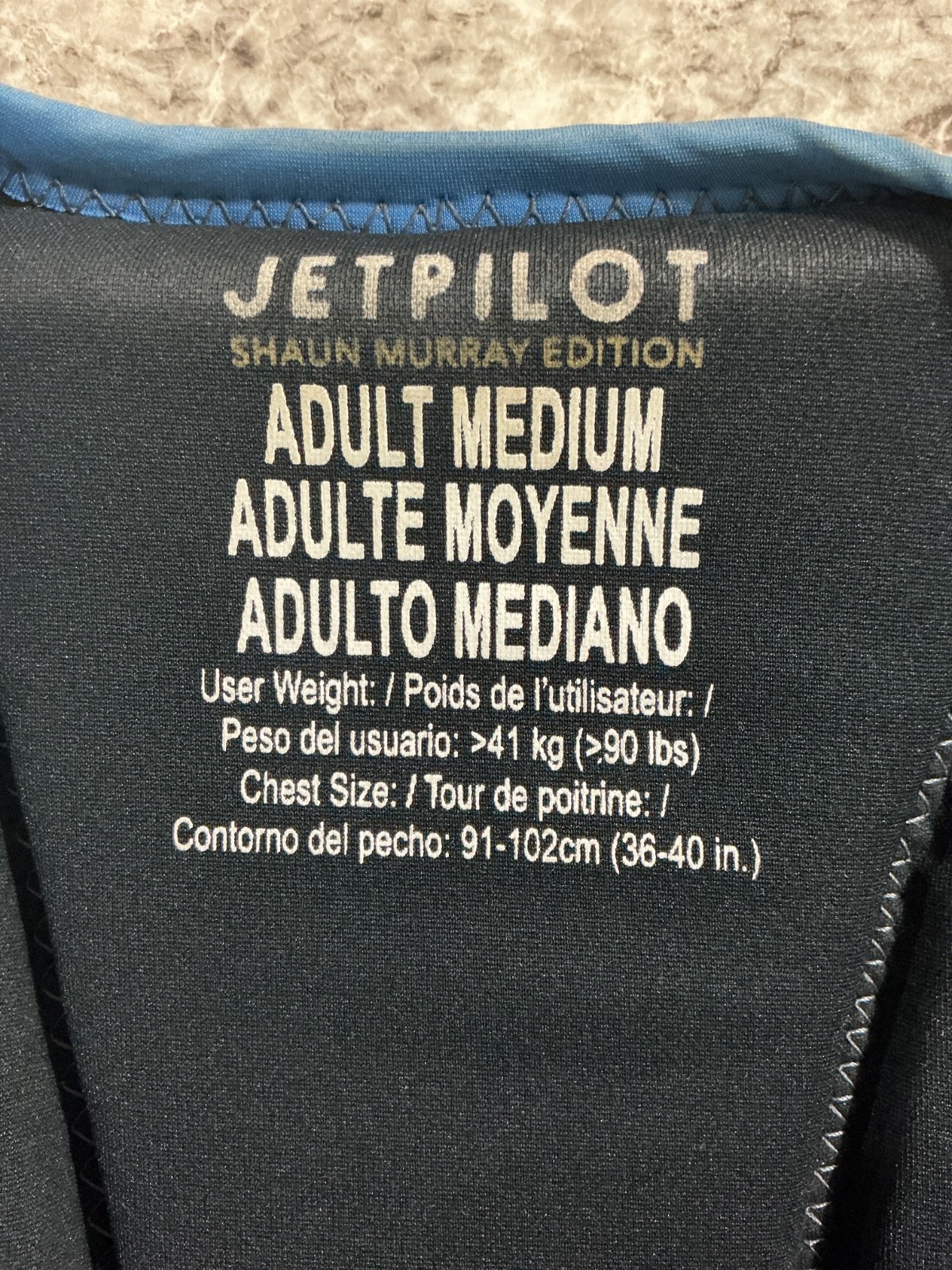 JetPilot Life Jacket Shaun Murray Neoprene 2-Buckle Adult Medium