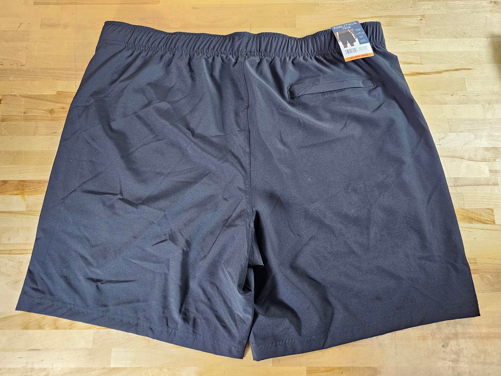 XXL / 2XL – BLACK – Nautica Men’s Drawsting Trunks Swim Shorts Swimsuit