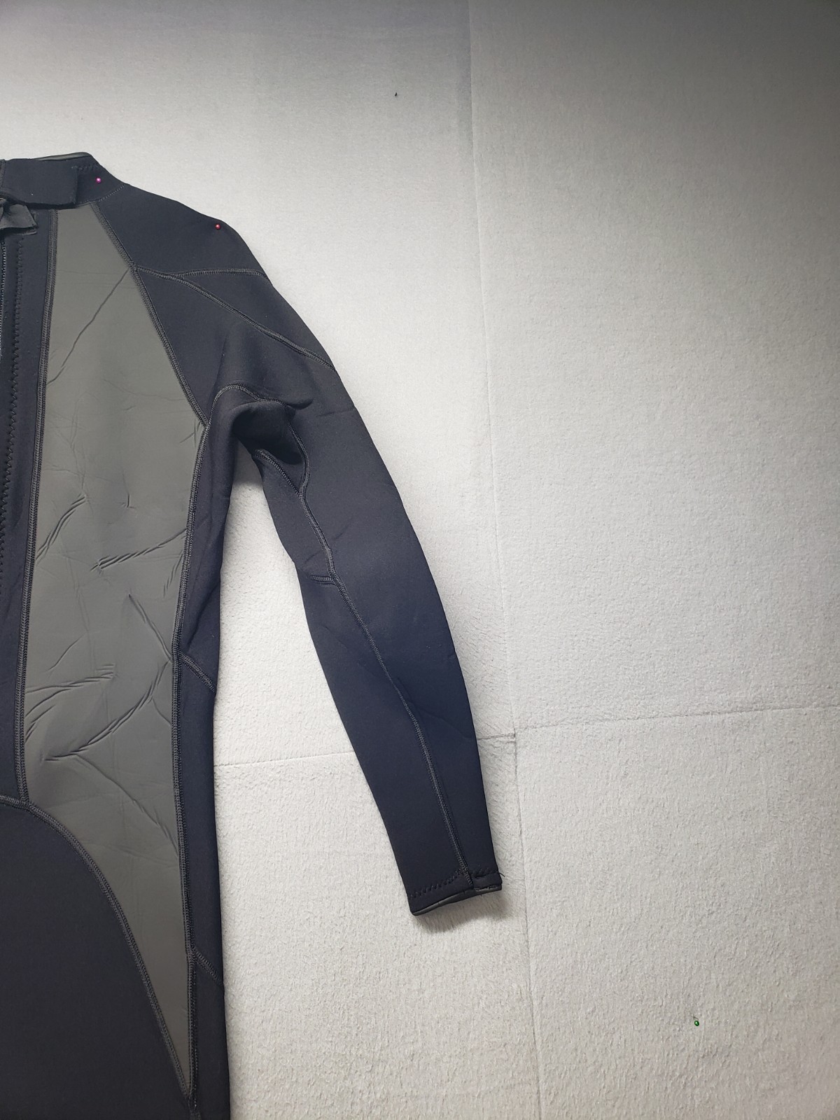 Xcel Men Full Wetsuit LT Black Gray Neoprene Surfing Dive Zip Up Waterproof