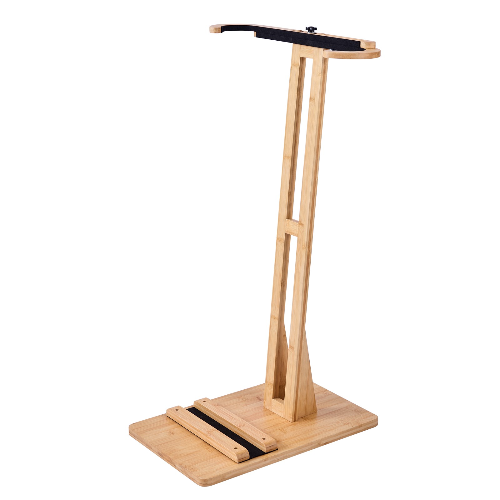 Uimoso Adjustable Wooden Surfboard Rack for Vertical Storage and Display
