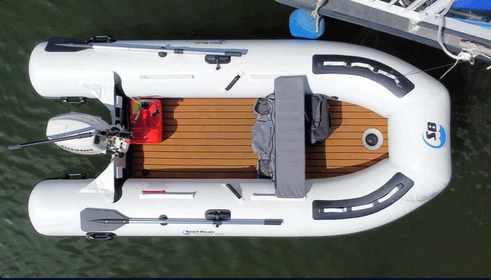 Island Hopper Swordfish 10.8′ Air Floor Inflatable Sport Boat