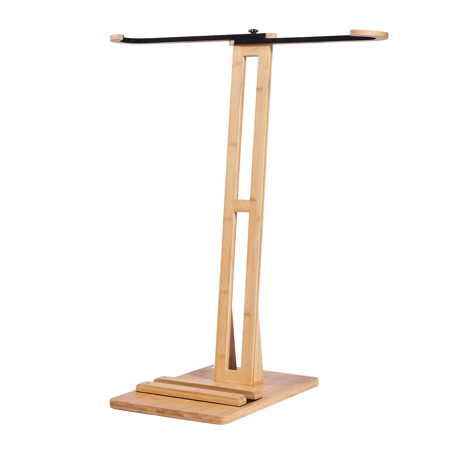 Uimoso Adjustable Wooden Surfboard Rack for Vertical Storage and Display
