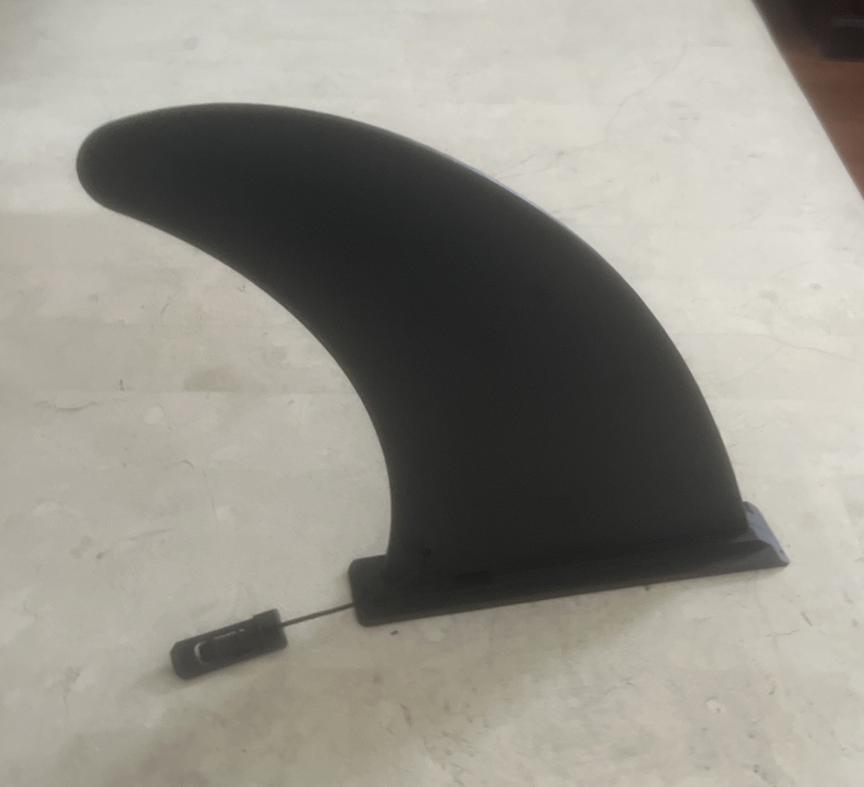 Hiwave replacement fin flat center skeg for paddle board sup fin slide in