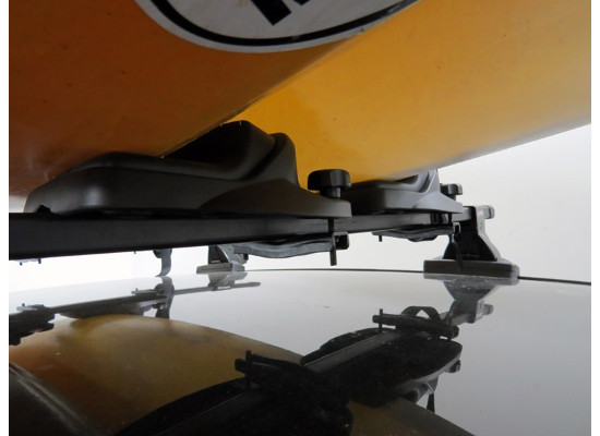 INNO INA455 Kayak Roof Rack – 2 Kayak Carrier Black/Silver like Yakima Thule