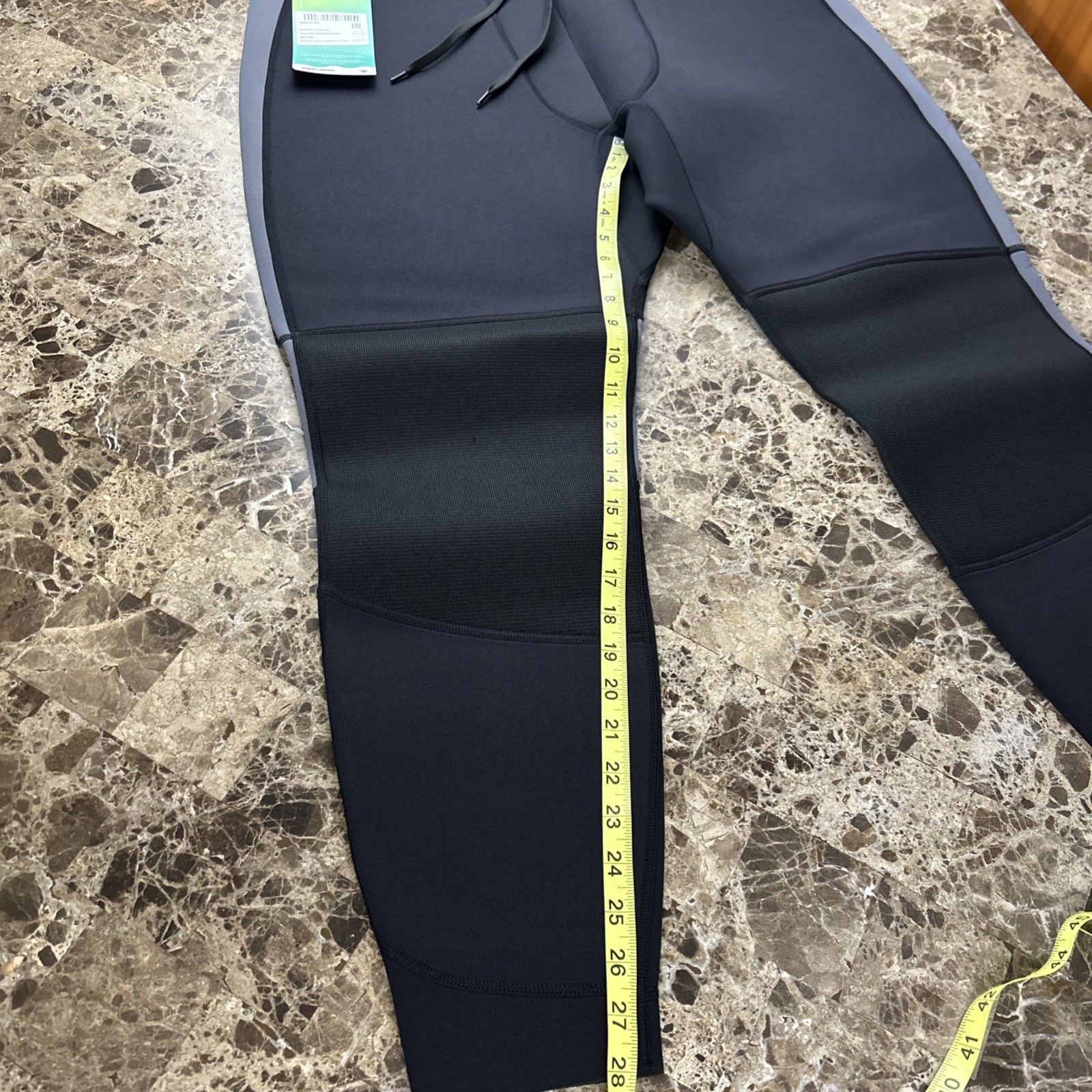 Sea-Doo Montego Men’s Wetsuit Pants 2XL 3mm Black Gray Neoprene Jet Ski Dive