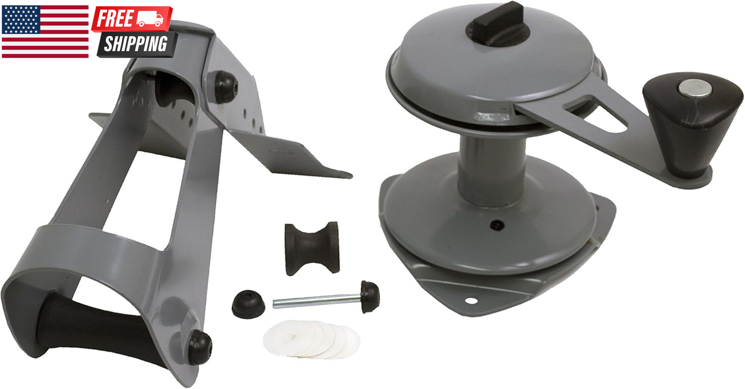 Anchor Lift System Heavy-Duty Steel with Nylon Rollers | Deploy, Retrieve, and S