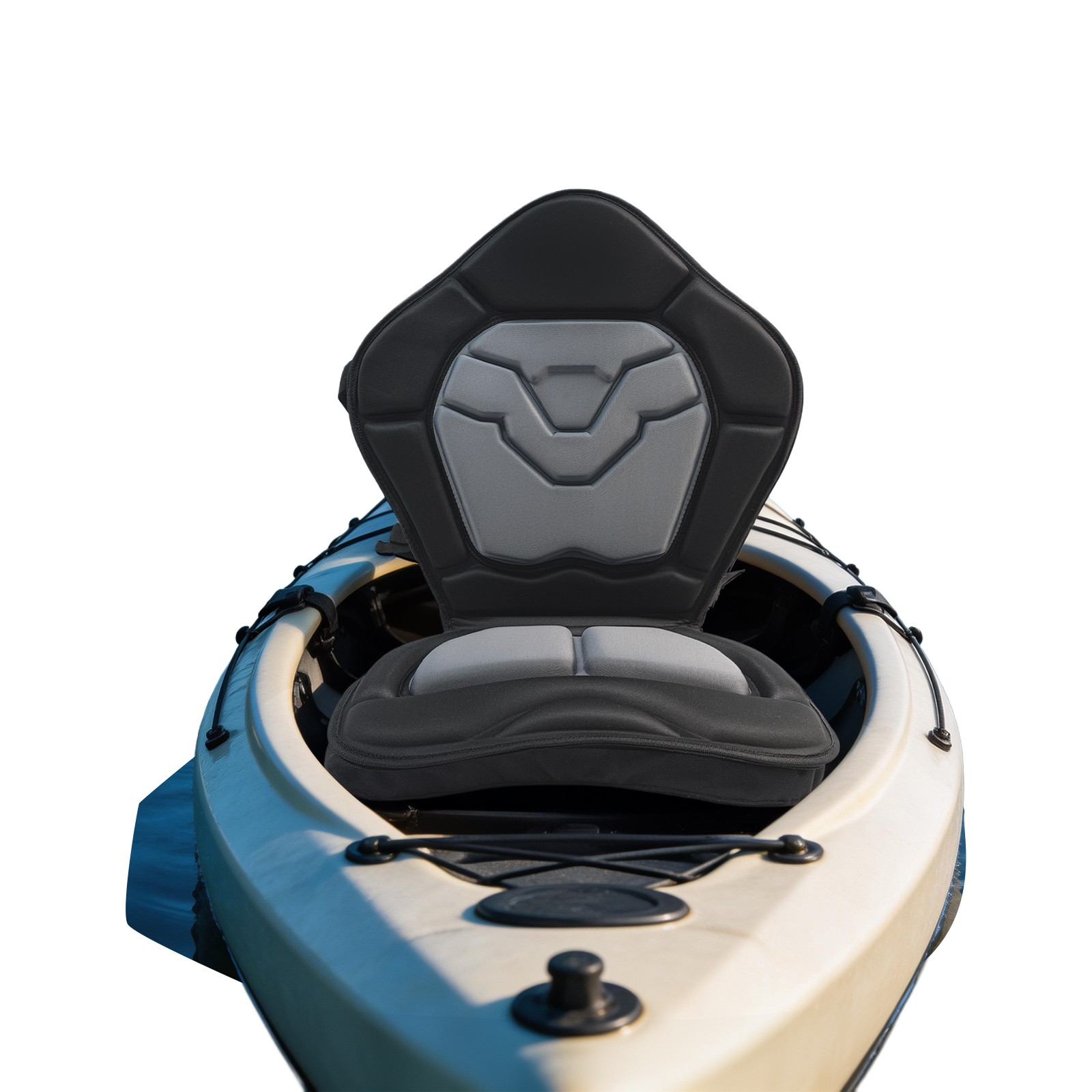 EVA 50mm-thick Kayak Ergonomic Cushion Seat with water-repellent Storage Bag