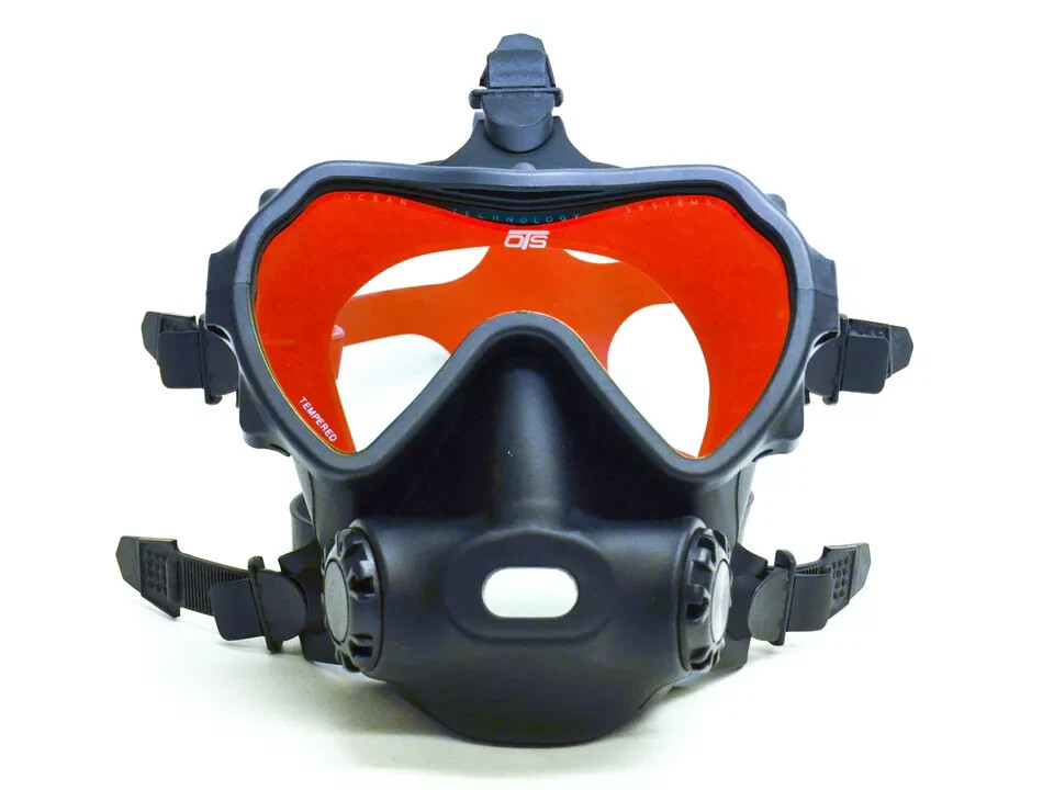OTS Spectrum Full Face Mask-Black/Coated Lens/New