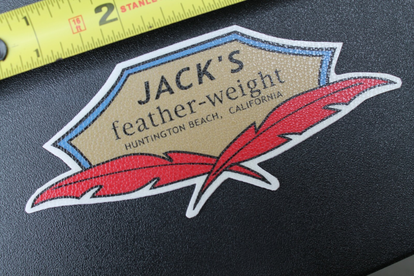 Jack’s Feather Weight Lightweight Longboard Surfboard V20a Retro Surfing STICKER