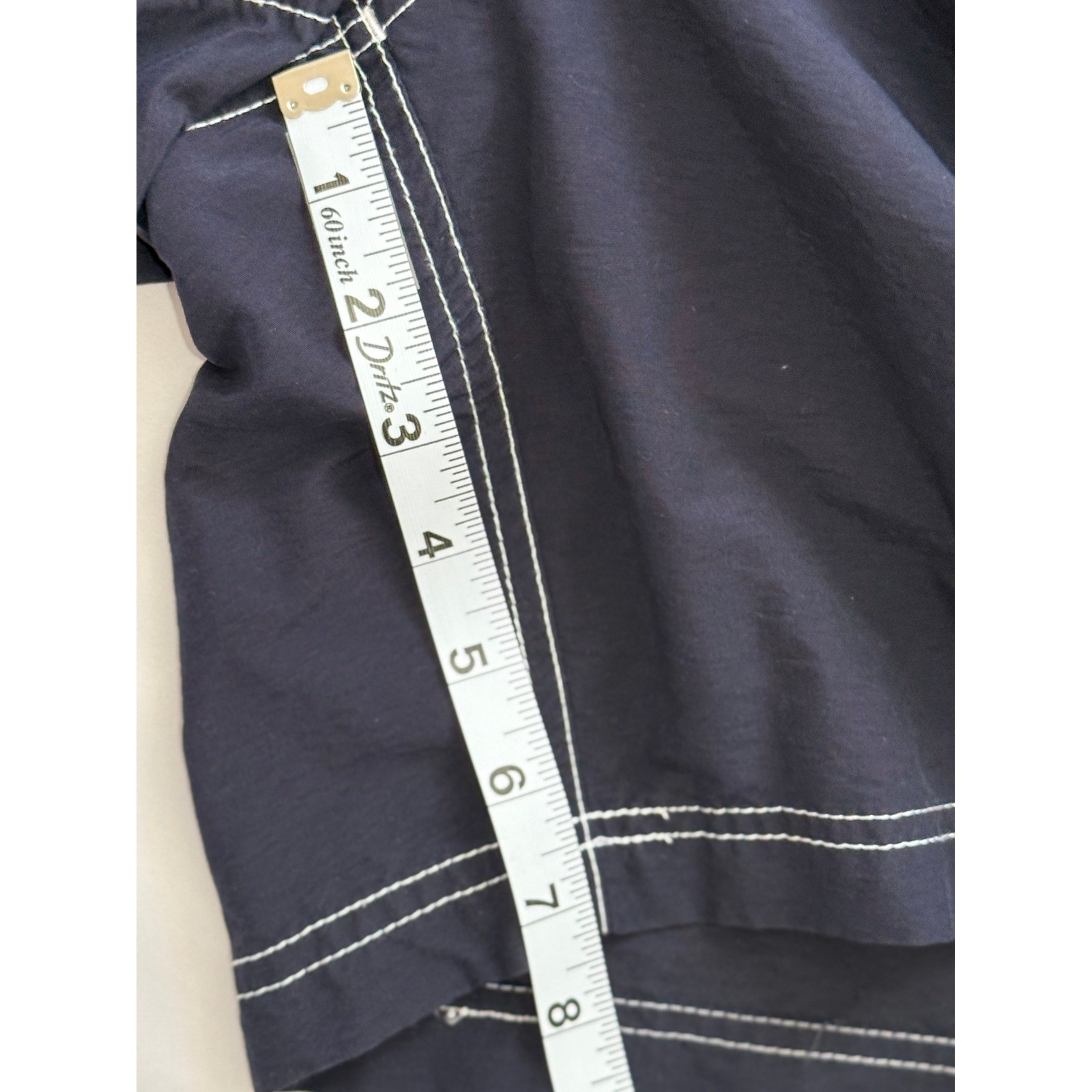 Nautica Mens XXL Blue Swim Trunks Excellent