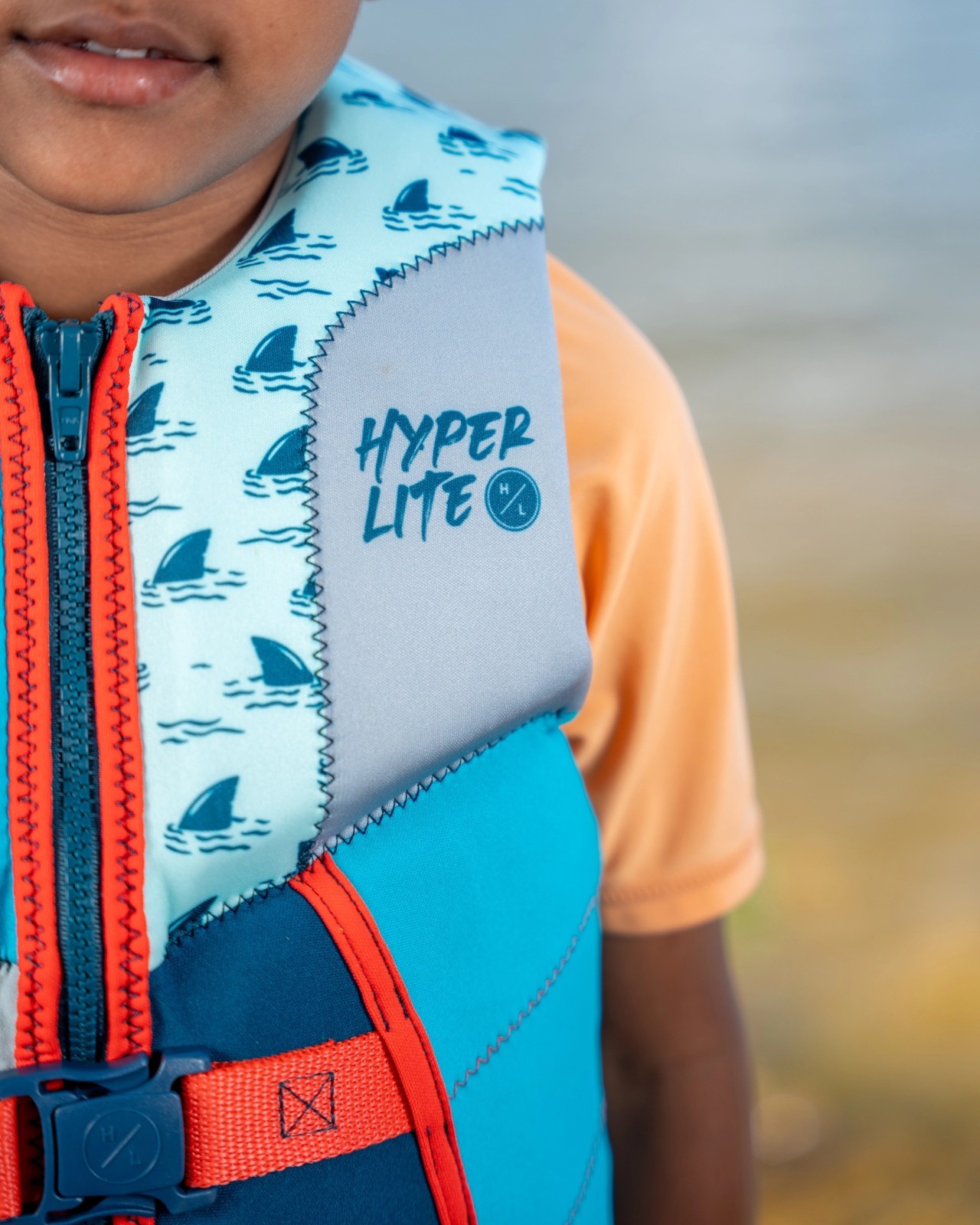 Hyperlite Child Life Vest, Fits Child 33-55 lbs Biolite Foam Life Vest
