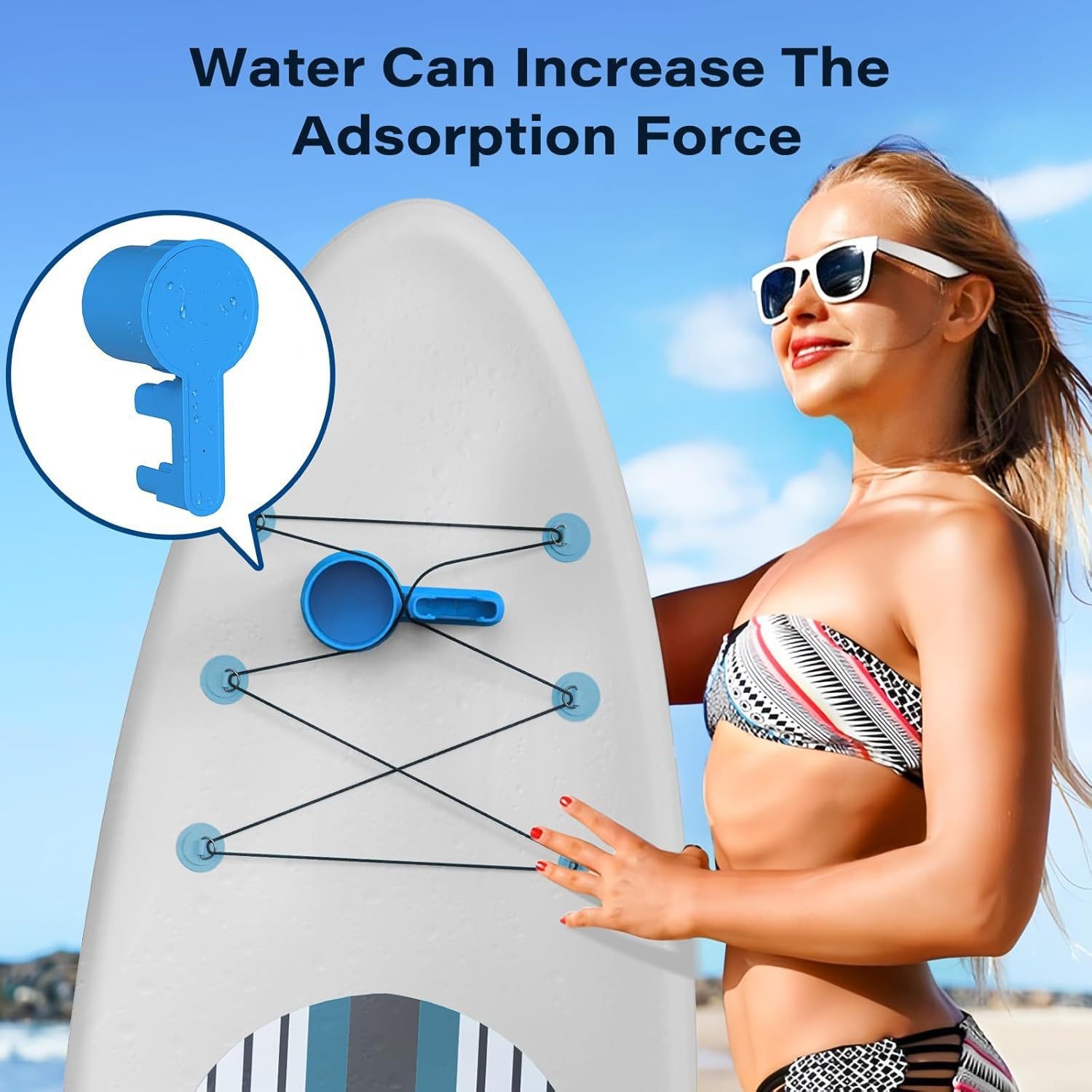 2 in 1 Paddle Board Cup Holder Accessories For Phones,Drink Bottle,Fishing Tools