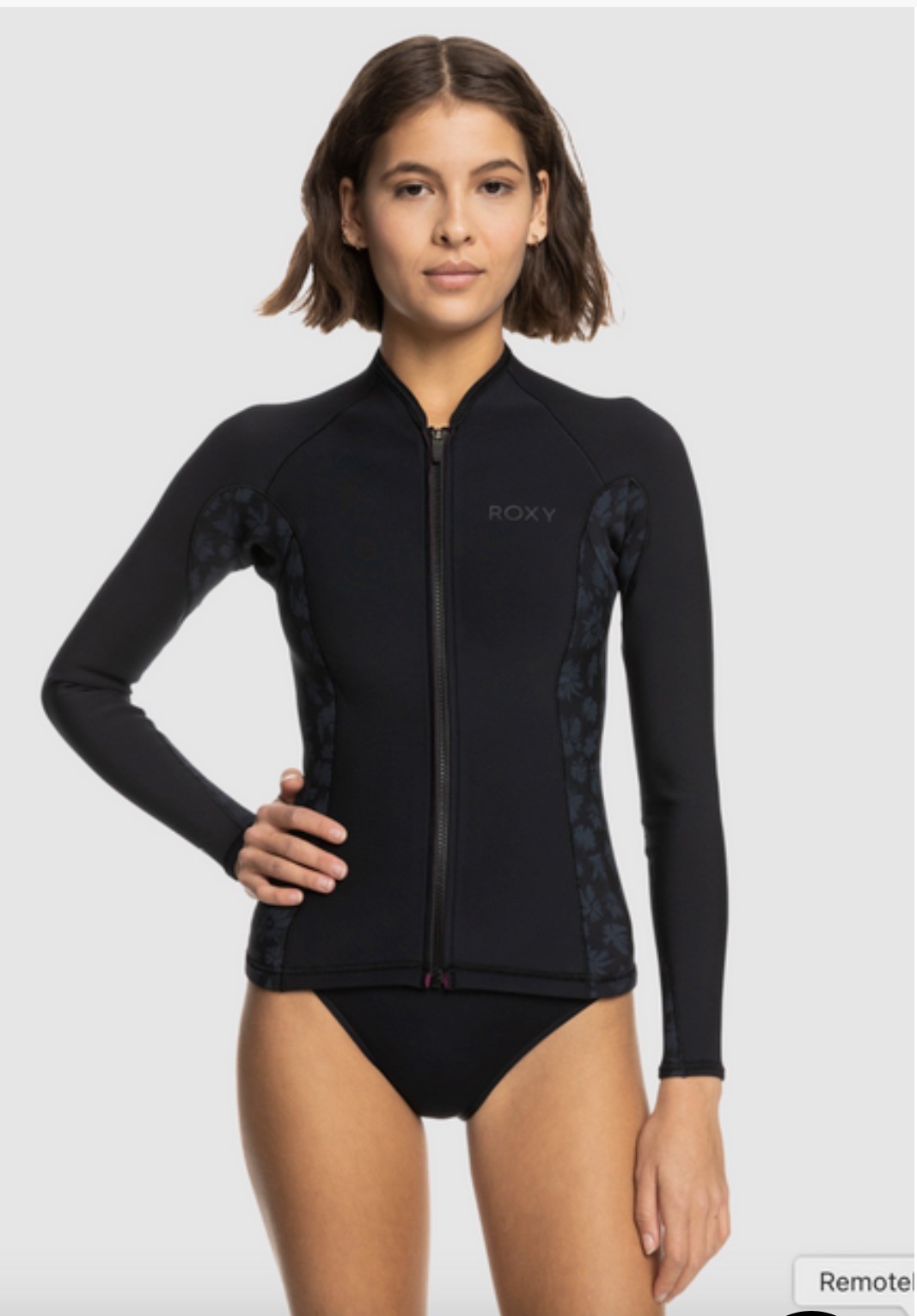 NWT ROXY Size 10 1.0 Swell Series Wet Suit Jacket Zip Qlock – Women’s Swim Beach