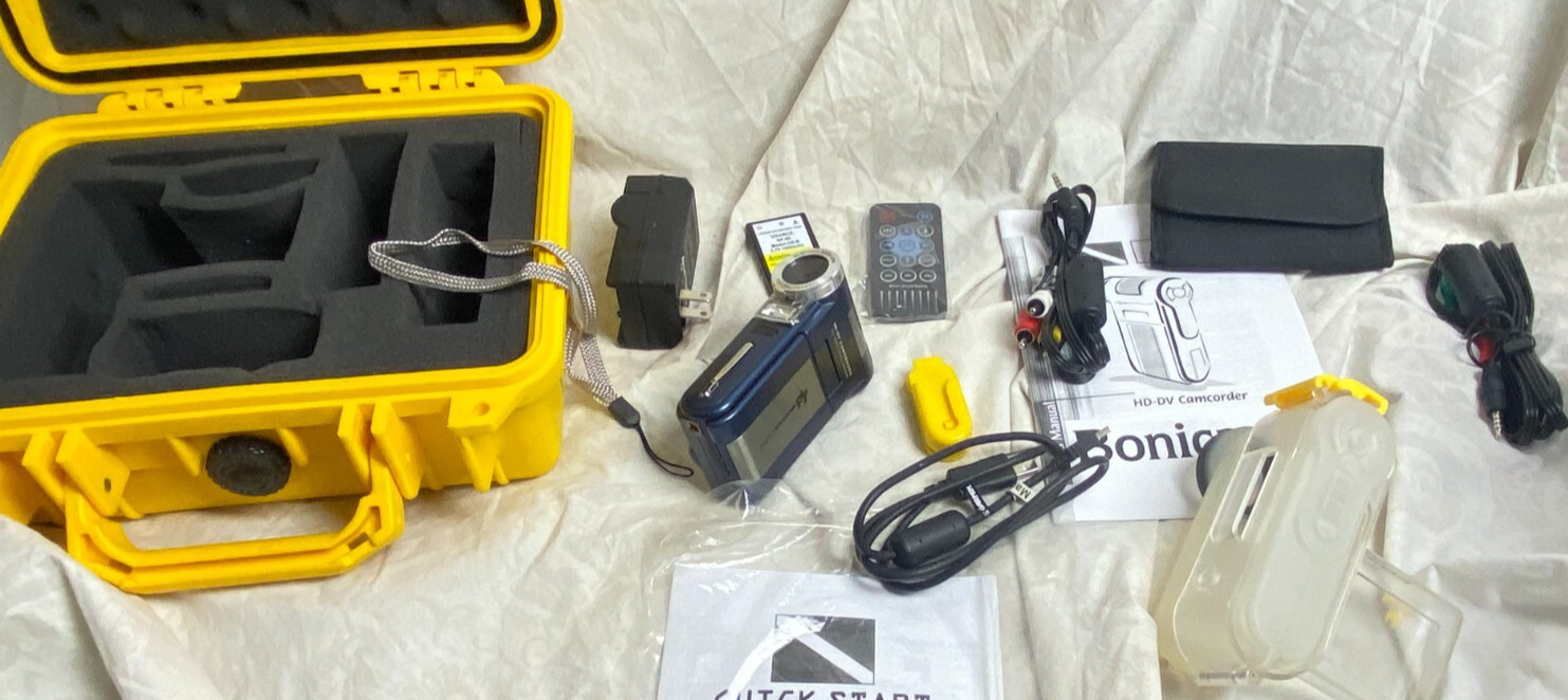 **NICE**Bonica Snapper HD Digital Video (HDDV) w/Accessories & Hard Case K233