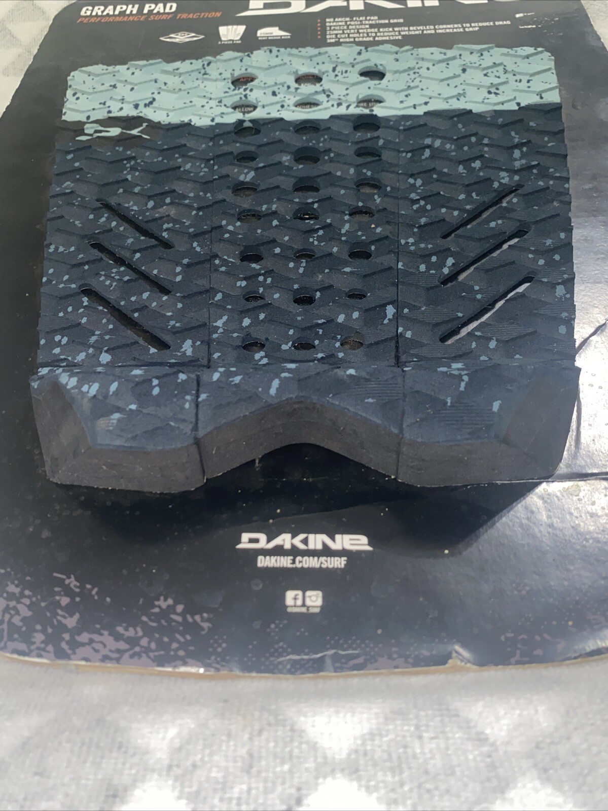 Dakine Graph Pad Performance Surf Traction 3 Piece Pad