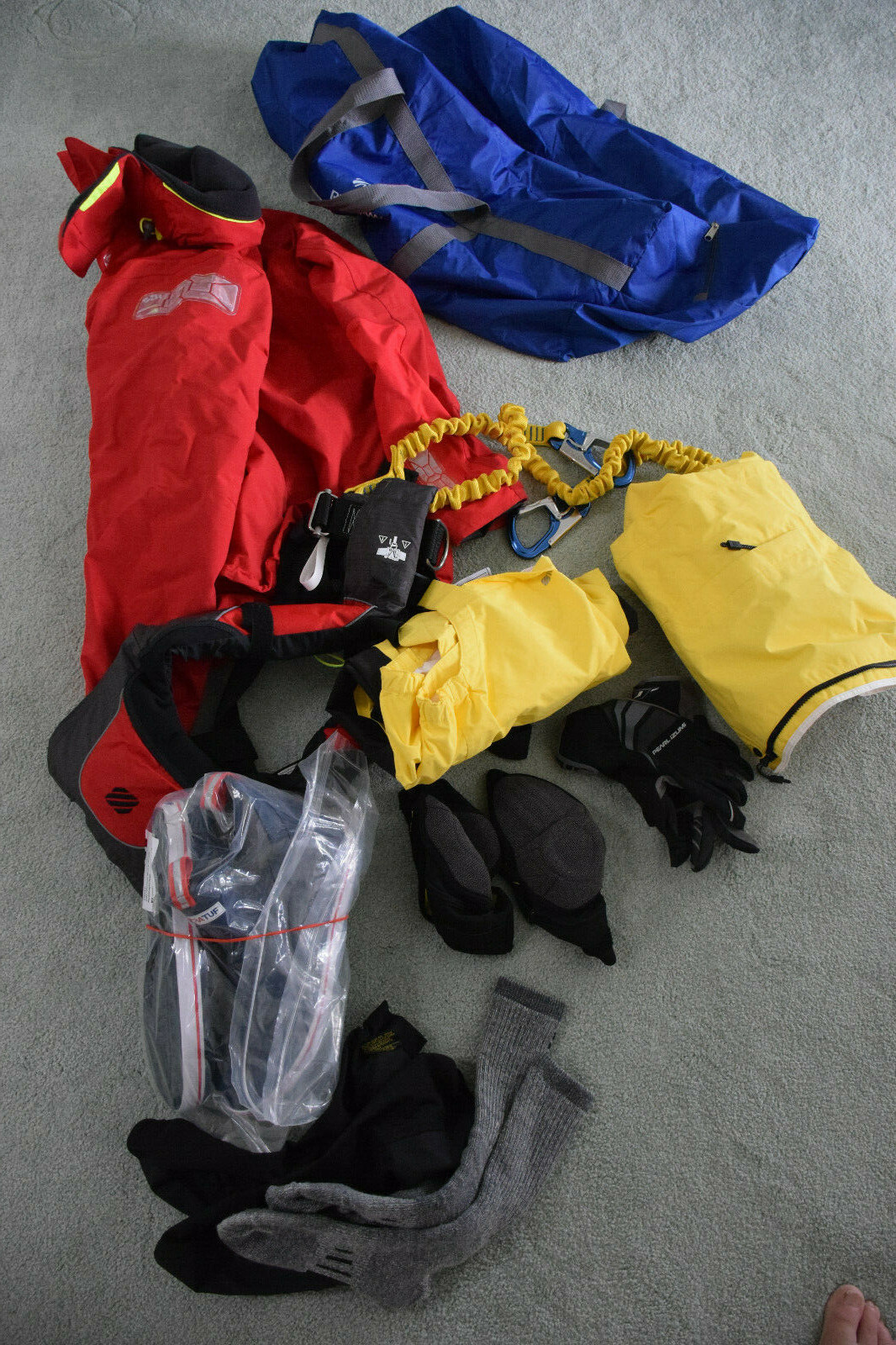 Sailing foul weather gear package includ Gil offshore Jack Boots etc. 