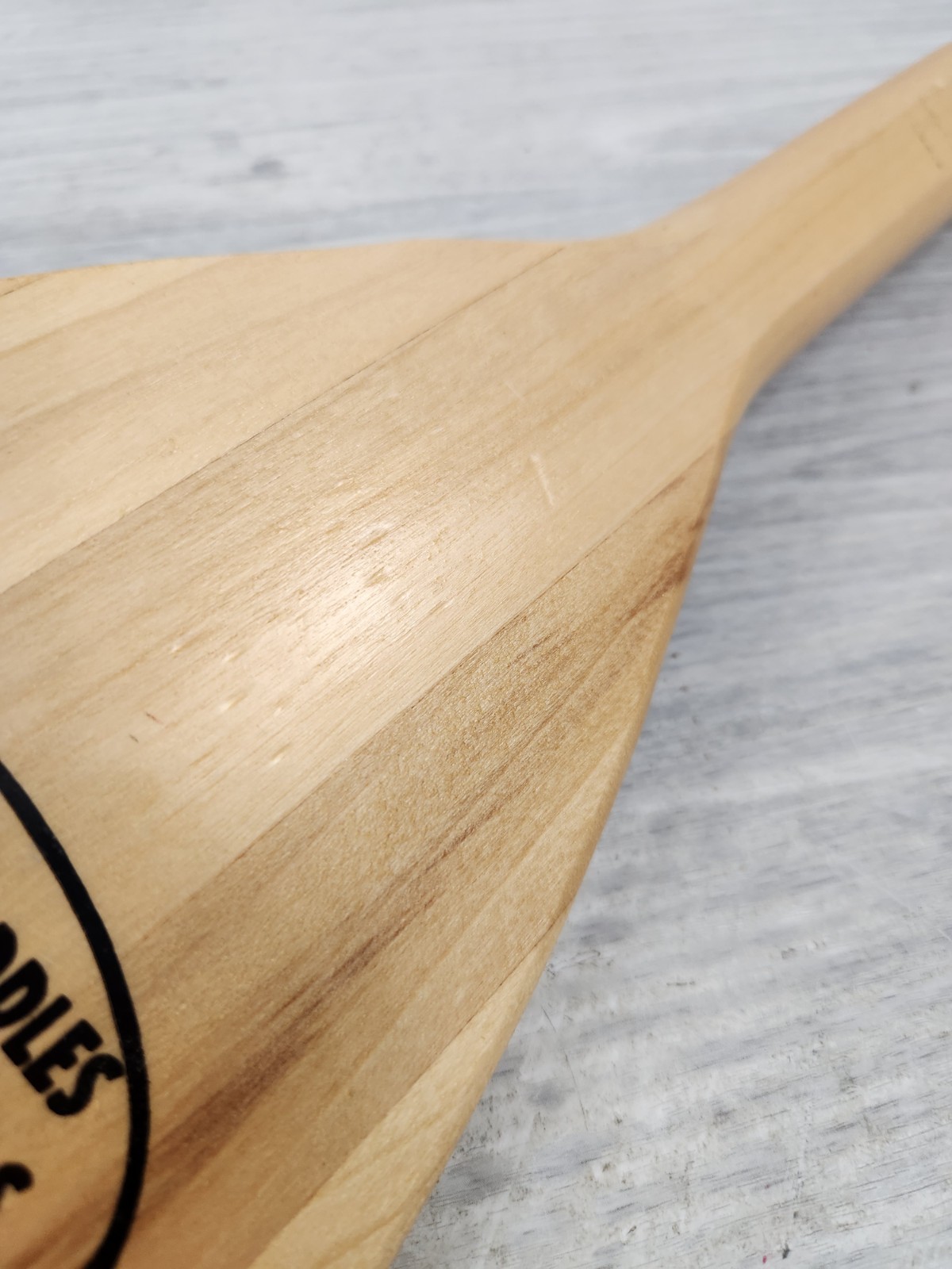 Beaver Brand Paddles and Oars Leatherwood MFG. Co. Wood 30” Paddle Used