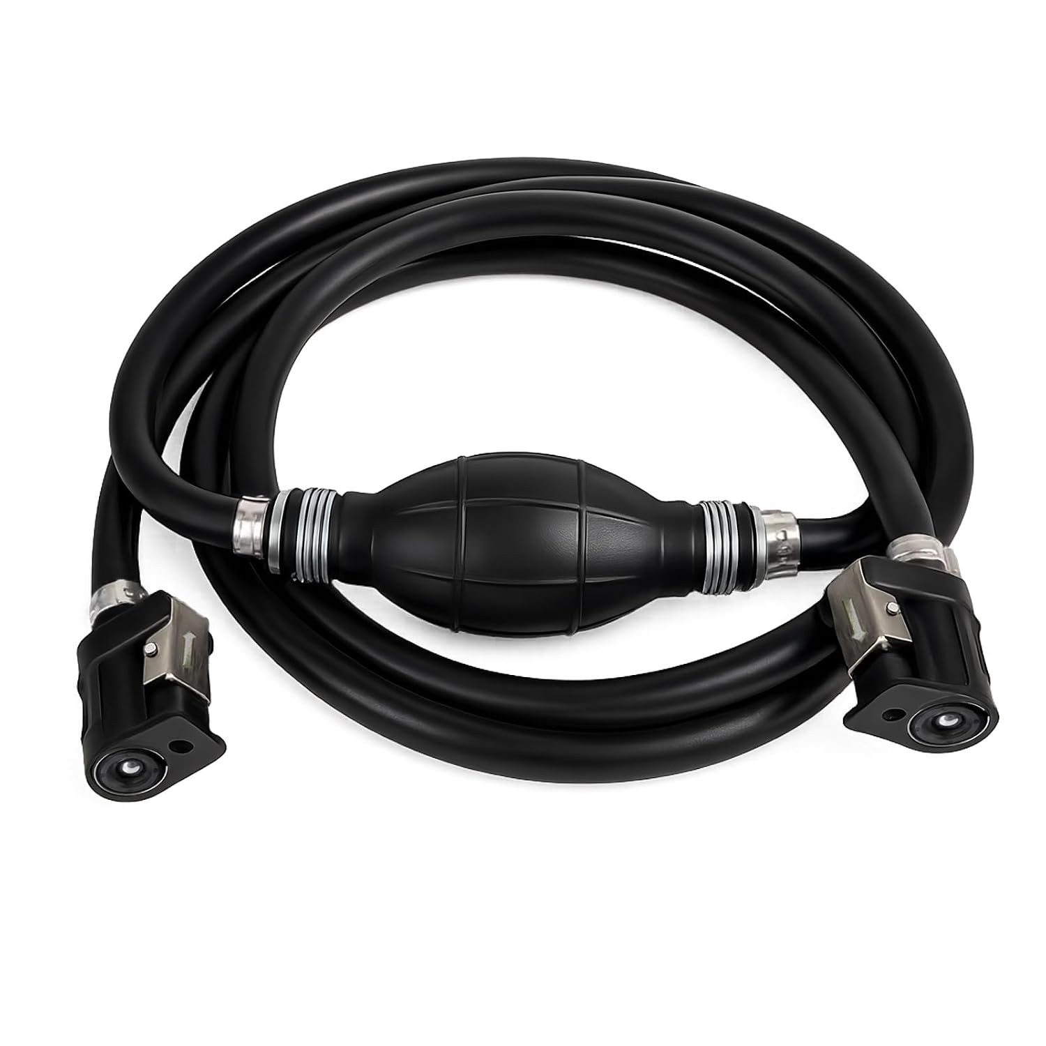 5/16″ 8mm Fuel Line Assembly, 6.8FT Marine Outboard Boat Motor RVs Fuel Gas Line
