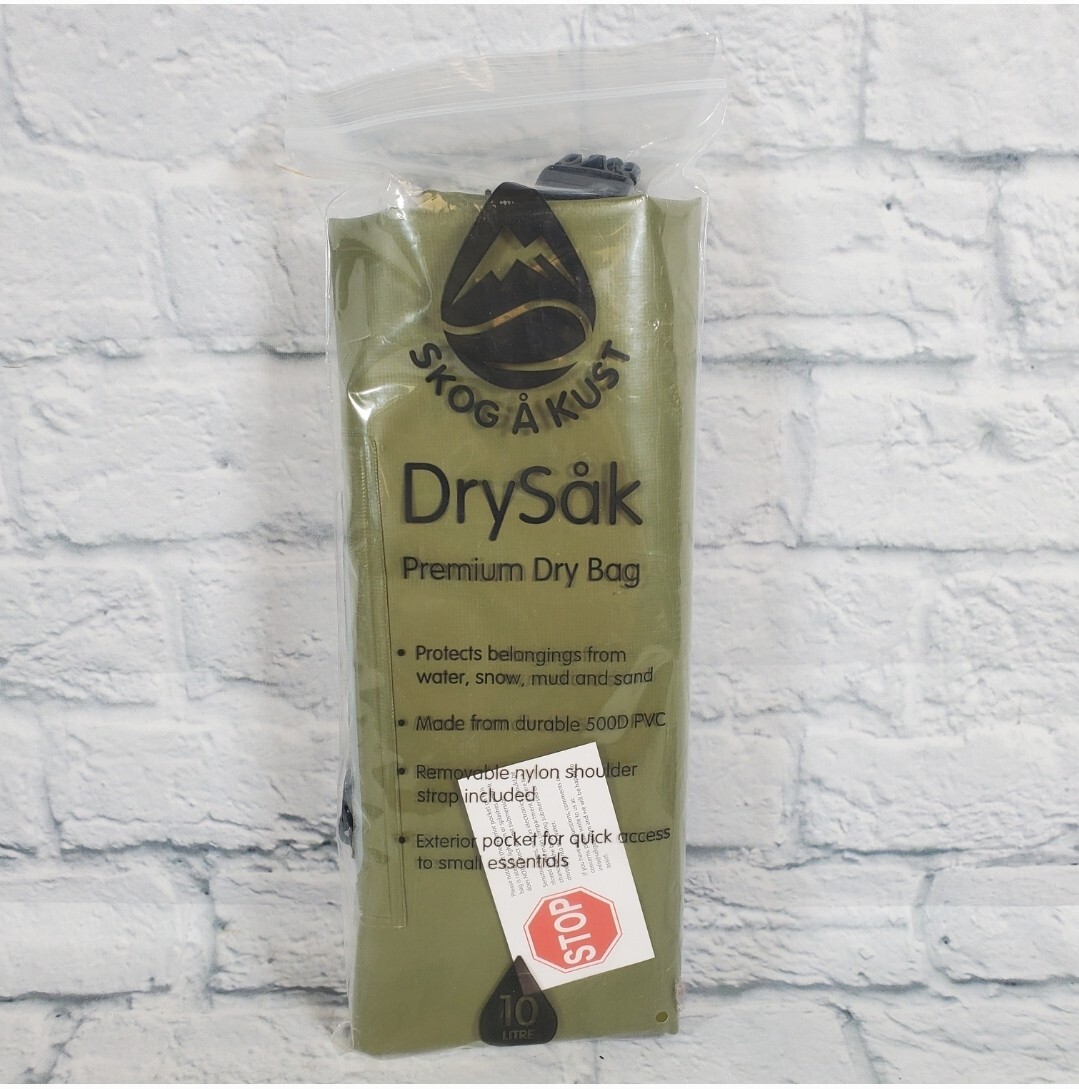 Skog Å Kust DrySak Waterproof Dry Bag | 10L Army Green Premium Dry Bag New