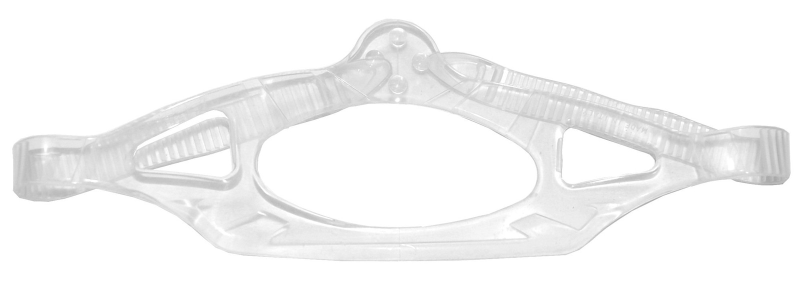 Silicone Strap for Italian Masks, Clear [Duplicate] One Size,