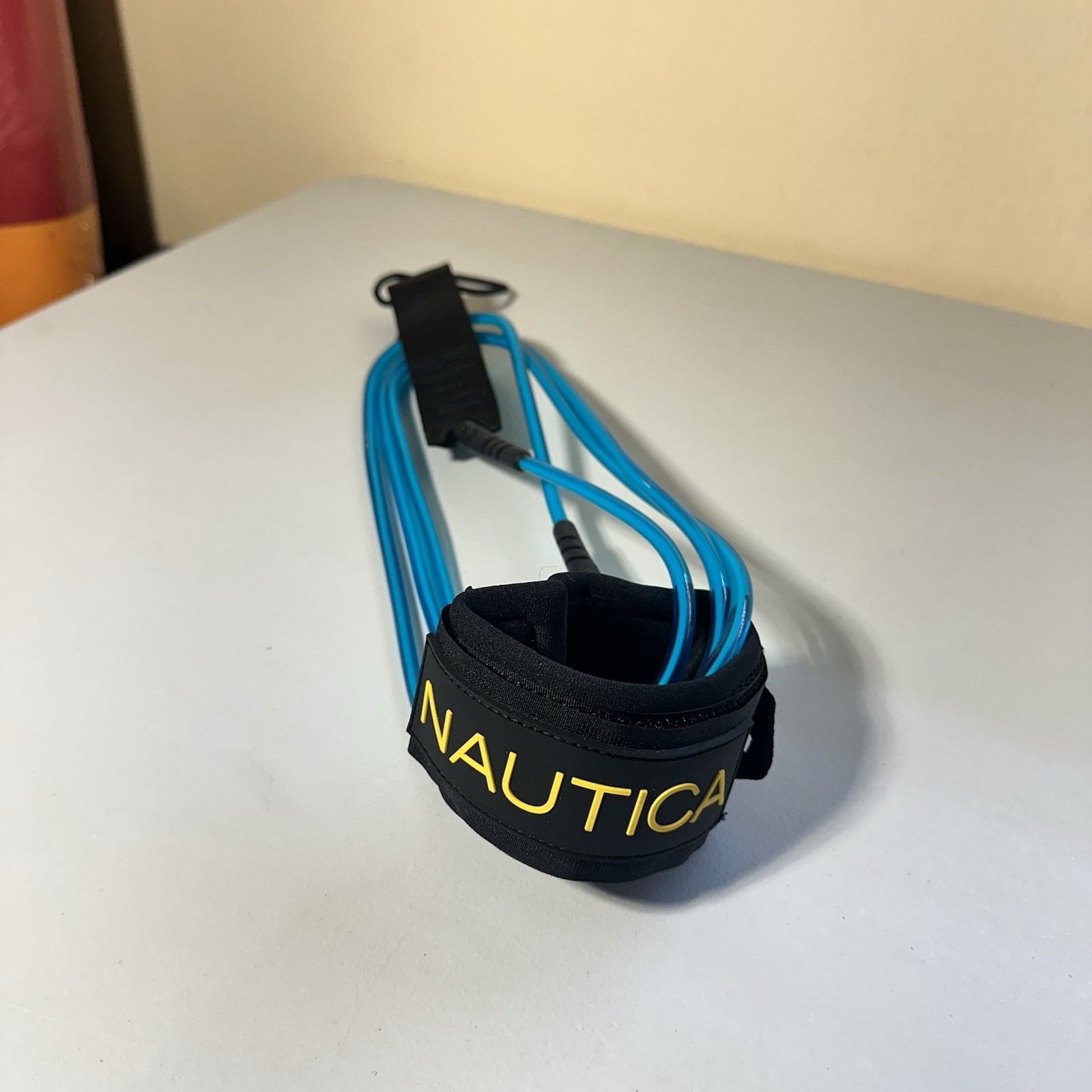 Nautica 8′ SUP Paddleboard Leash Straight Cord Ankle Strap Surfboard Board Leash