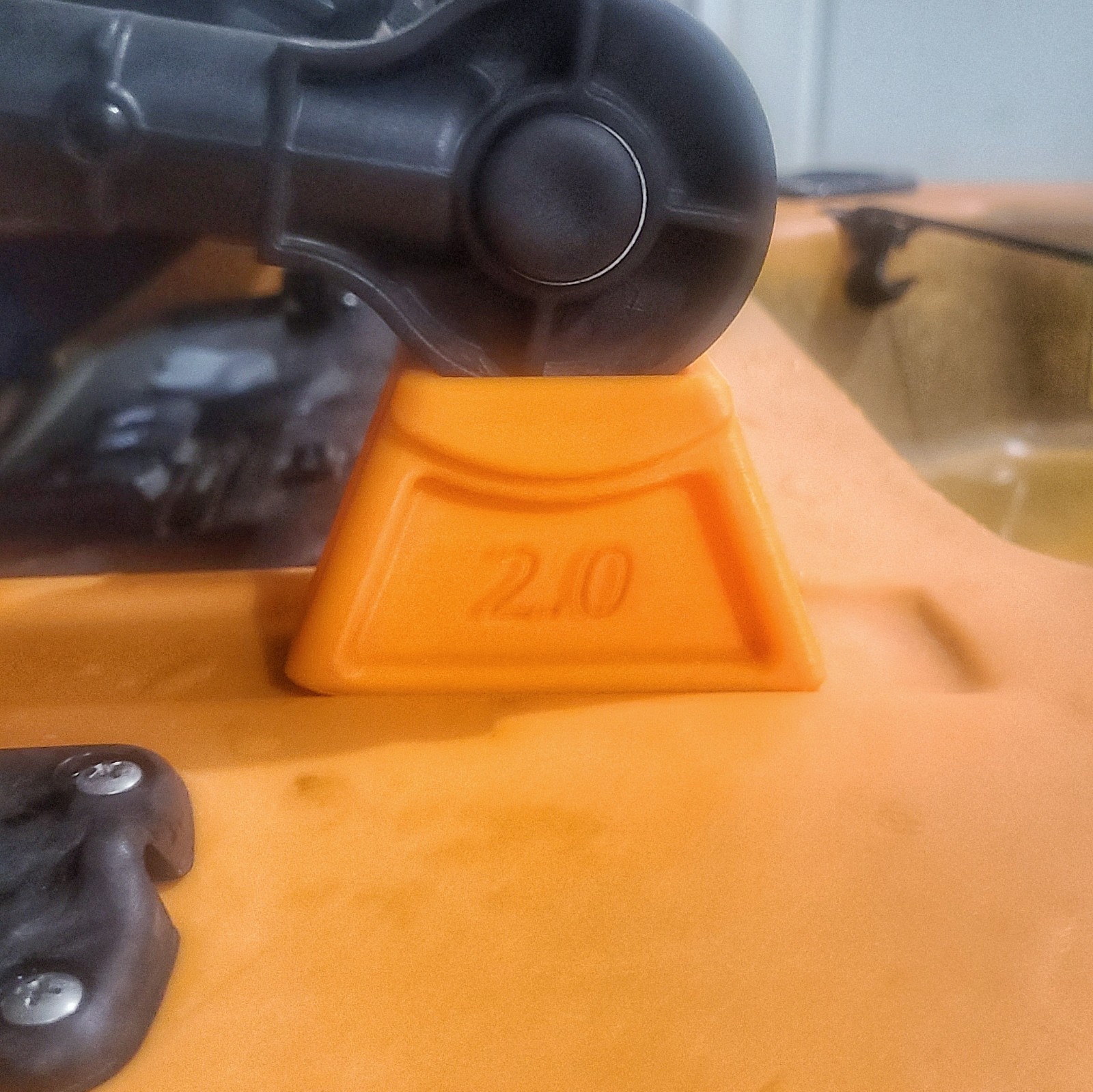 Old Town Sportsman Kayak 2″ Rear Seat Risers Orange