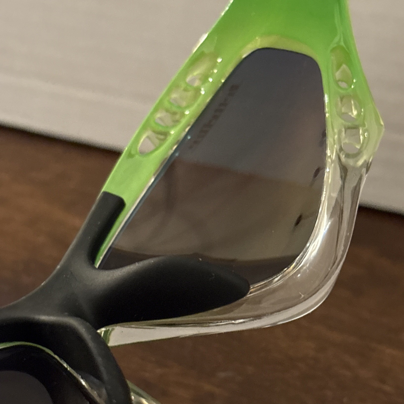 Pro Goggles Green Fade Frame/Revo Lens Sunglasses PWC Jetski With Case