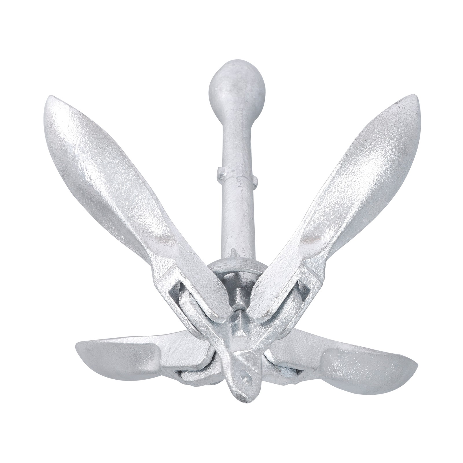 2× Portable Folding Marine Anchor Kit PWC Raft Boat Kayak Canoe Fishing Jet Ski