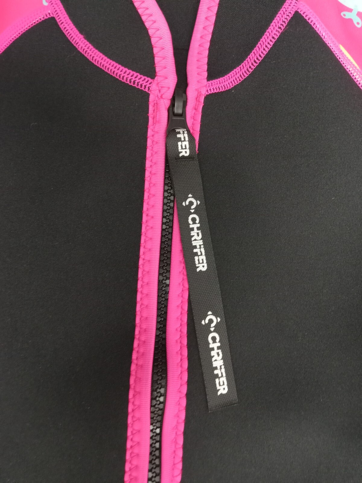 Chriffer Unisex Child Wetsuits Wet Suits 2mm Neoprene Thermal Pink XL (9/10)