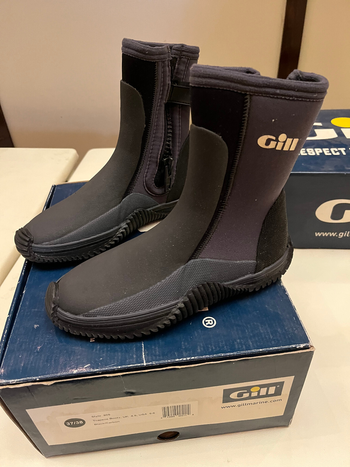 Gill Dinghy Sailing Boat Deck Neoprene Ankle Boots Men’s Size 4.5 UK, 5-6 US