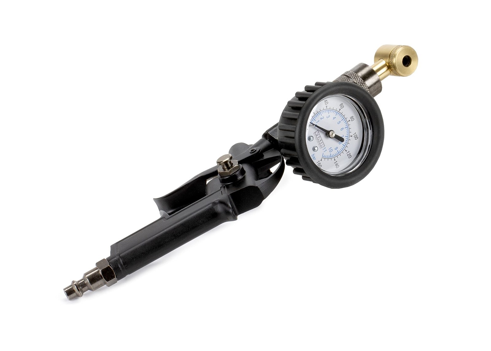 VIAIR Bike TLC inflator with Mechanical Gauge 0-160PSI and Deluxe Carry Bag (…