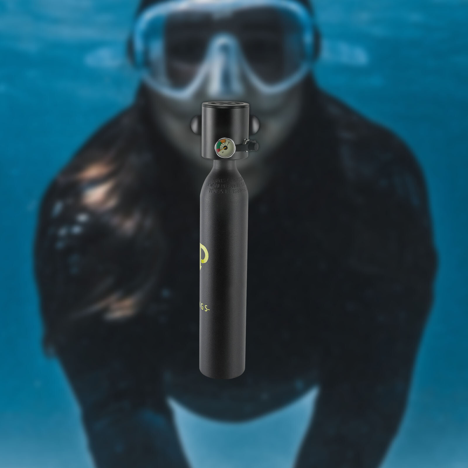 Mini Scuba Tank Dive Diving Equipment Underwater Breath Cylinder Oxygen Tank