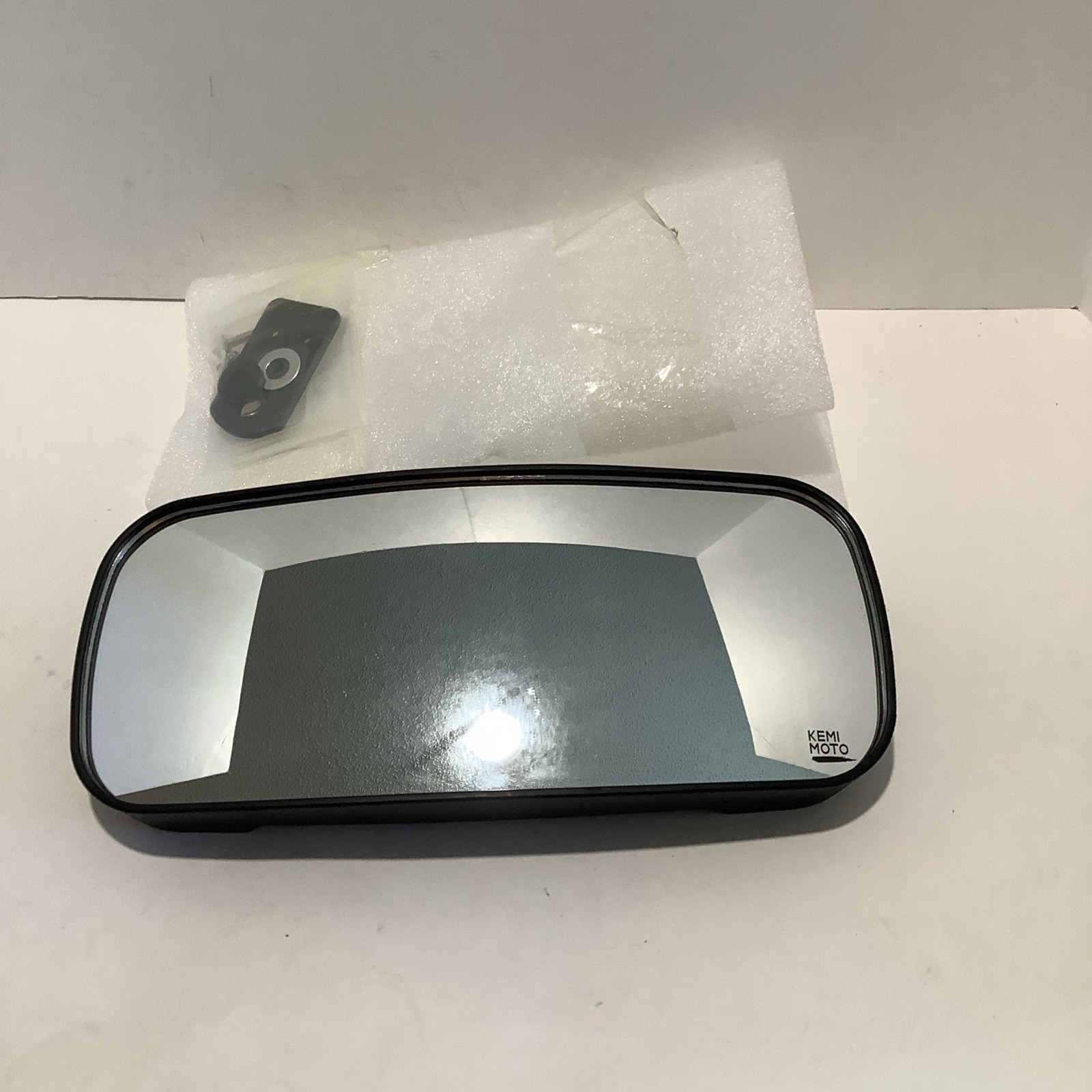 KEMIMOTO 10” Rear View Boat Mirror Wide Angle Ski Wakeboard UTV NEW With Bracket