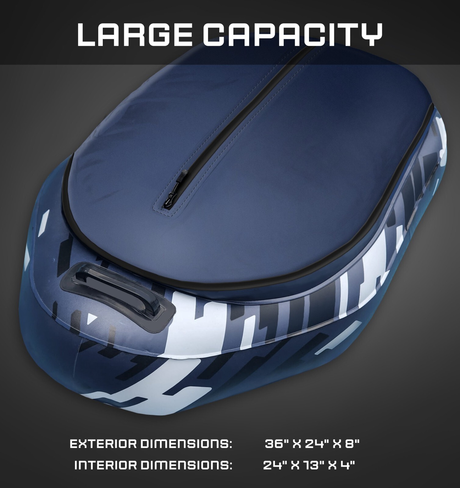 Inflatable Heavy Duty Floating Kayak Cooler with Tow Behind Rope