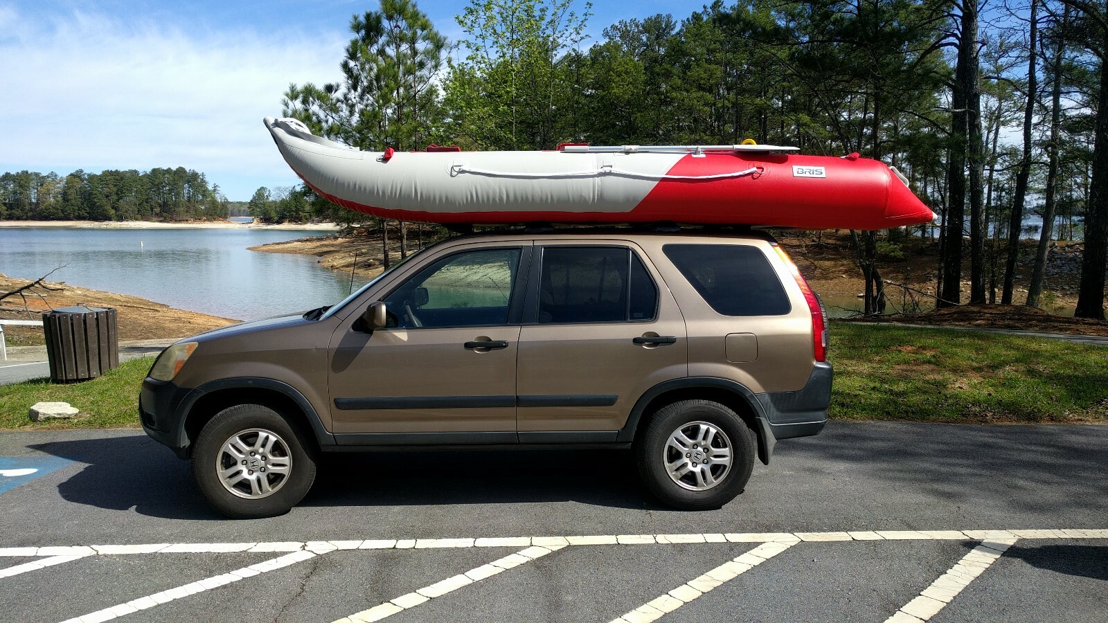 BRIS 14.1Ft Inflatable Kayak Fishing Tender Inflatable Pontoon Boat Canoe