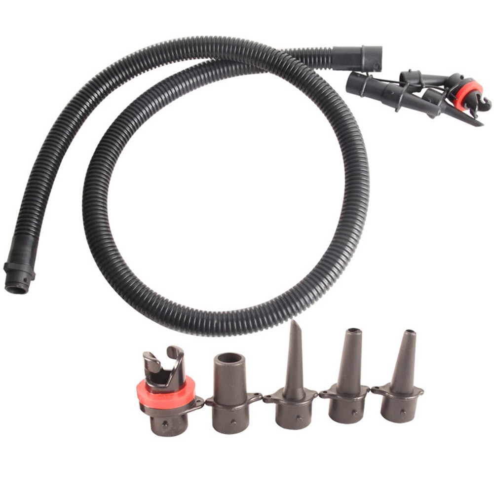 Air Pump Hose Tube Hand Inflatable Tube Hand Pump Hose 5 Different Nozzle Sizes