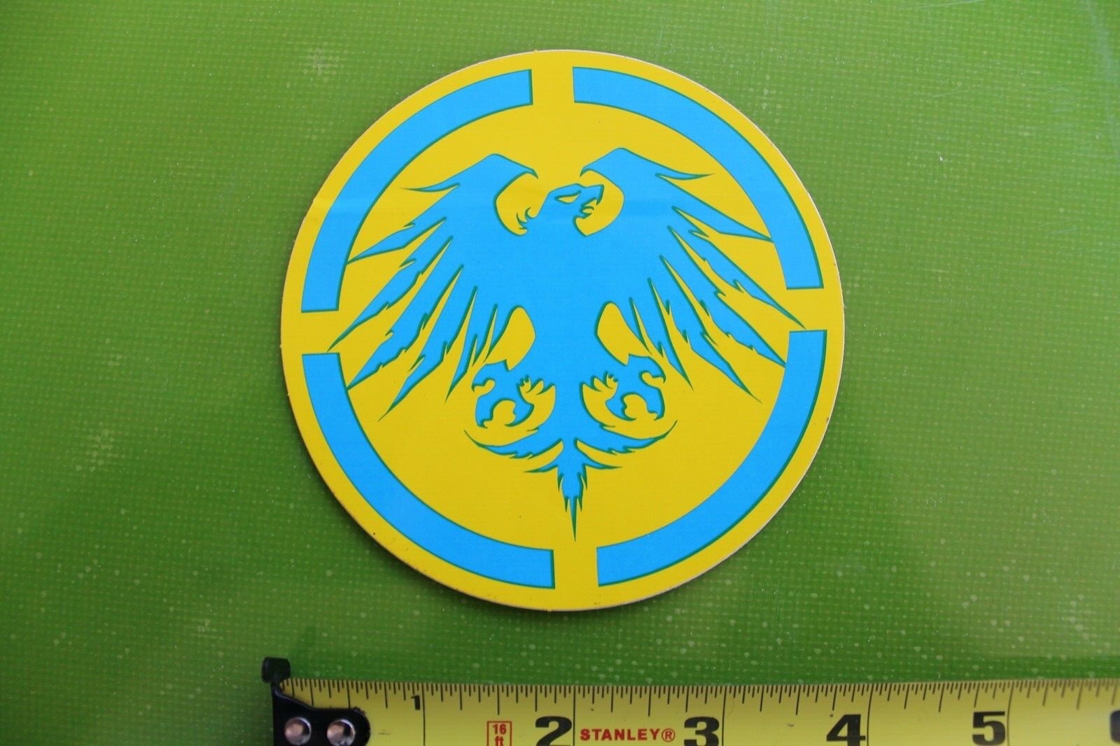 Eagle Tattoo Hip Hop Blue Yellow OG Beach Surfboard V27B Vintage Surfing STICKER