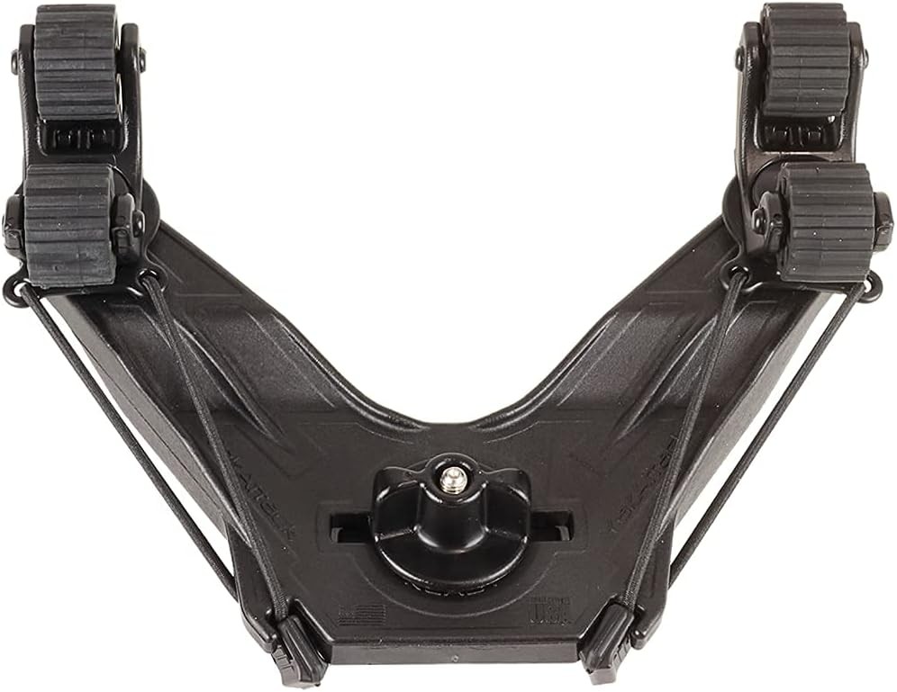 YakAttack DoubleHeader with Dual RotoGrip Paddle Holders Black