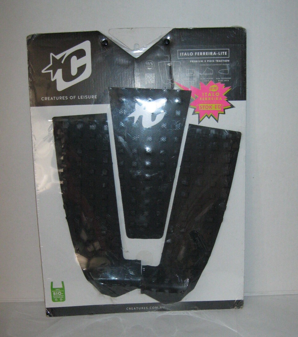 New Creatures of Leisure Italo Ferreira Lite Premium 3 Piece Traction Black