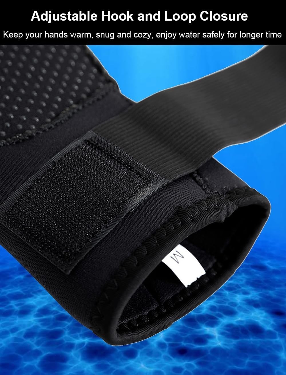 3mm Neoprene Diving Gloves Dive Gloves, Anti Slip Pool Glove Waterproof Fishi…