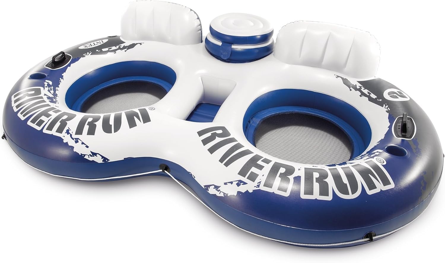 INTEX 58837EP River Run 2 Inflatable Floating Lounge:Comfortable Backrests 440lb