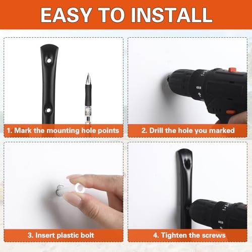 Wall Mount Kayak Storage Rack 15″ Garage Storage Hooks Canoe 4