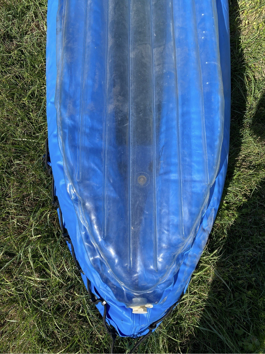 Clear Transparent 2 Person 11ft. Lake River Heavy Duty Kayak Canoe