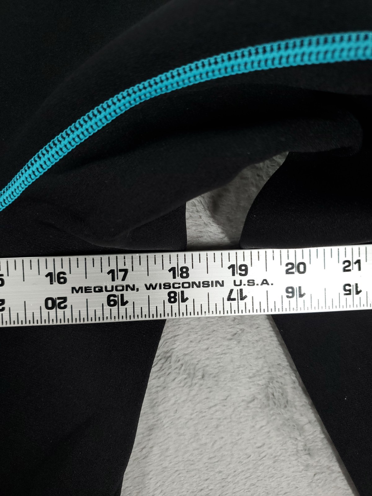 Goldfin Wetsuit Womens M Black Cyan 2 Piece Full Length Long Sleeve Diving Surf