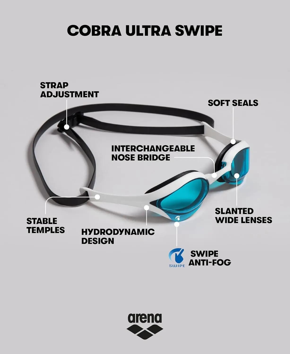 Professional Racing Swimming Goggles Anti Fog UV400 Waterproof Competition Train