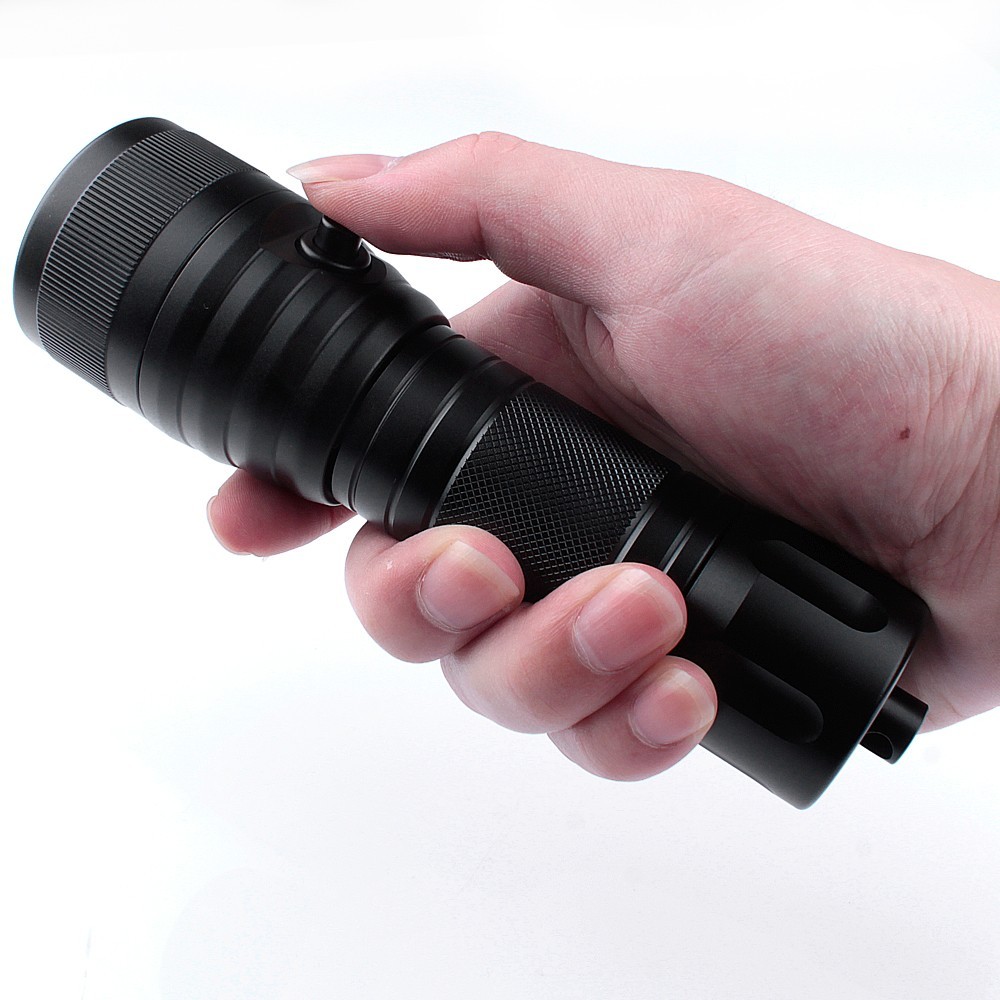 Orca Torch D500 Aluminum LED Dive light with Rechargeable Battery & Charger