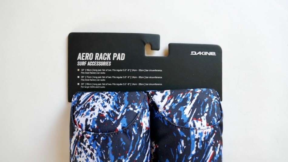 Dakine Aero Rack Pads 18″ Dark Tide 1 Pair