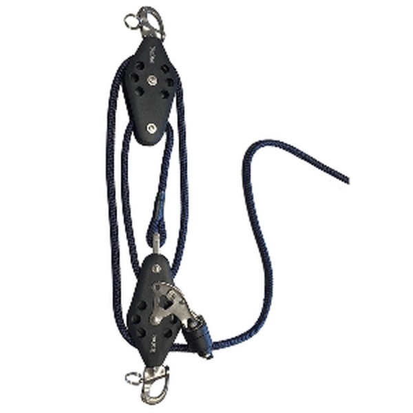 Barton Marine Size 3 Vang System Snap Shackle 24 ft Line Sailing Rigging