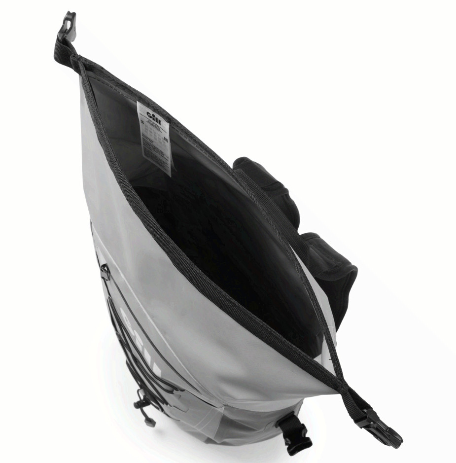 Gill Voyager Kit Pack 35L Waterproof Roll Top Backpack Grey Dry Gear Bag